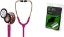 Picture of 3M 5806 Littmann Classic III Rainbow-Finish Monitoring Stethoscope with Black Identification Tag, 27" Raspberry Tube