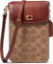 Picture of Coach Womens Coated Canvas Signature C Phone Crossbody