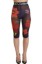 Picture of Dolce & Gabbana Black Floral Leggings Stretch Waist Pants IT40|S