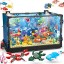 Picture of Fish Tank Building Block, Lighting Aquarium Building Sets for Adults and Kids Including Ocean Jellyfish, Dolphin, Turtle, Crab, Animal Building Toys for Boys Age 8-12, 725pcs