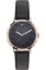 Picture of Ted Baker Phylipa Blossom Ladies Black Leather Strap Watch (Model: BKPPHS4029I)