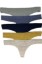 Picture of Calvin Klein Women`s Monochrome Cotton Thongs 5 Pack