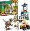 Picture of LEGO Jurassic Park Velociraptor Escape 76957 Learn to Build Dinosaur Toy for Boys and Girls; Gift for Kids Aged 4 and Up Featuring a Buildable Dinosaur Pen, Off-Roader Vehicle and 2 Minifigures
