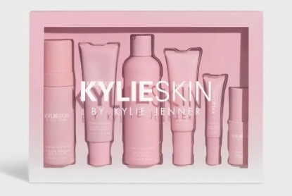 Picture of Kylie Skin Care Set: Face Wash, Toner, Scrub, Serum, Moisturizer, Eye Cream - Cruelty, Gluten & Paraben Free