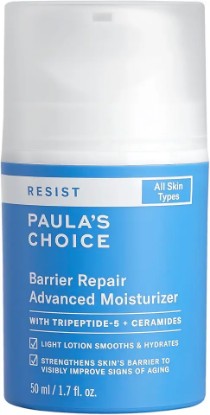Picture of Paula's Choice RESIST Barrier Repair Advanced Moisturizer with Ceramides, Peptides, Deep Hydration Cream for Wrinkles, Anti-Aging for All Skin Types, Fragrance-Free, 1.7 Fl Oz