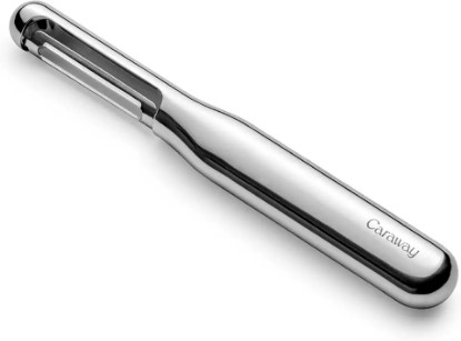 Picture of Caraway Vegetable Peeler - Non Toxic Stainless Steel - Essential Kitchen Tool - Ergonomic Handle