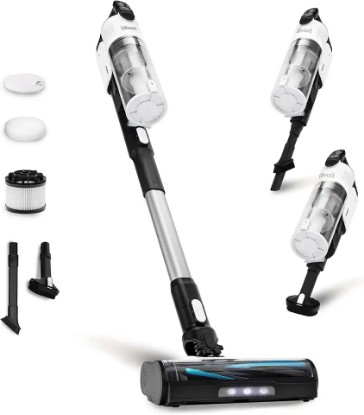 Picture of LEVOIT Cordless Vacuum Cleaner, Stick Vac with Tangle-Resistant Design, Up to 50 Minutes, Powerful Suction, Rechargeable, Lightweight, and Versatile for Carpet, Hard Floor, Pet Hair, LVAC-200