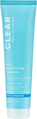Picture of Paula's Choice CLEAR Daily Skin Clearing Treatment with Benzoyl Peroxide, Treats and Prevents Mild to Severe Acne & Breakouts, Fragrance-Free, 2.25 Fl. Oz.