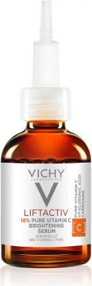 Picture of Vichy LiftActiv Vitamin C Serum For Face, Brightening Serum With Pure Vitamin C + Hyaluronic Acid + Vitamin E, Reduces Fine Lines, Smooths Skin Texture, Improves Radiance, Anti Aging