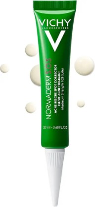 Picture of Vichy Normaderm S.O.S Acne Rescue Spot Corrector, Acne Spot Treatment for Face with 10% Sulfur, Niacinamide & Glycolic Acid, Suitable for Sensitive Skin