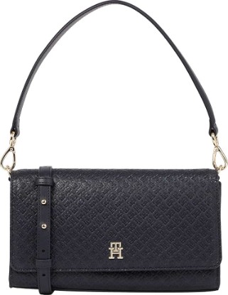 Picture of Tommy Hilfiger Adaptive Women's Monogram Shoulder Bag With Removable Crossbody Strap