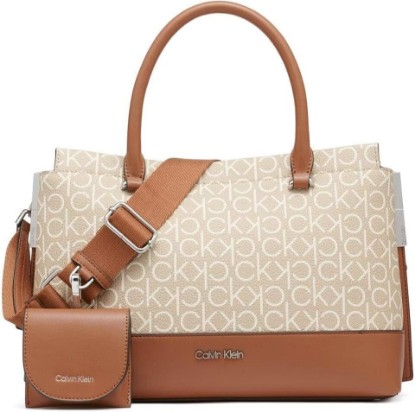 Picture of Calvin Klein Women's Bianca Triple Compartment Satchel