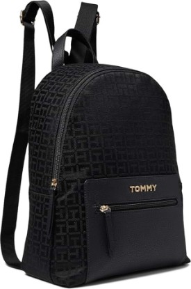 Picture of Tommy Hilfiger Adaptive Alexis II Smalldome Backpack Square Monogram Jacquard Black Tonal One Size