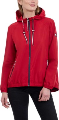 Picture of Tommy Hilfiger Tommy Hilfiger Women's Classic Water-resistant Rain Jacket