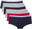 Picture of Tommy Hilfiger Adaptive Women's Cotton Logo Boyshort Underwear 6-pack