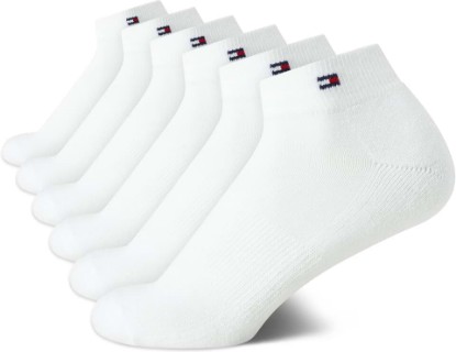 Picture of Tommy Hilfiger Adaptive Tommy Hilfiger Womens Quarter Socks - 6 Pack Cotton Blend Cushioned Athletic Ankle Socks for Women for Sports and Running