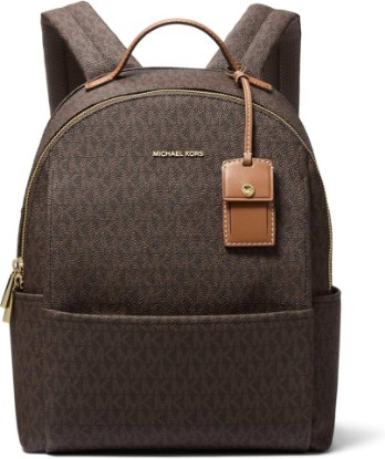 Picture of Michael Kors Sable Medium Backpack, Gold-Tone Hardware/Brown/Acorn