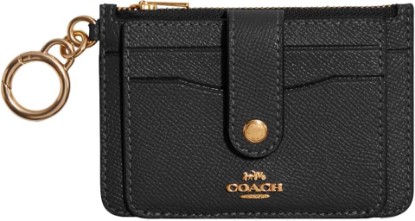 Picture of COACH Crossgrain Leather Attachment Card Case