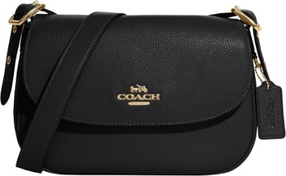 Picture of COACH COACH Macie Saddle Bag, Black