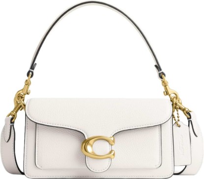 Picture of COACH Polished Pebble Leather Tabby Shoulder Bag 20, Chalk