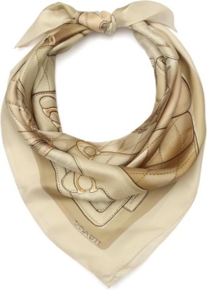 Picture of COACH Women's Stacked Tabby Printed Silk Square