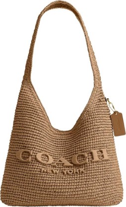 Picture of COACH Brooklyn Shoulder Bag 28 in Straw