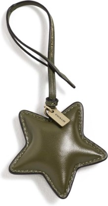 Picture of COACH Women's Puffy Star Leather Bag Charm