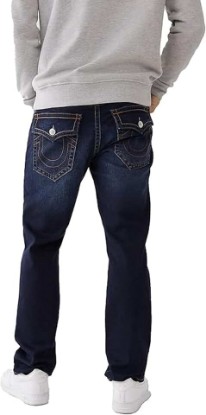 Picture of True Religion Men’s Ricky Straight Leg Jeans with Back Flap Pockets – Mens Jeans