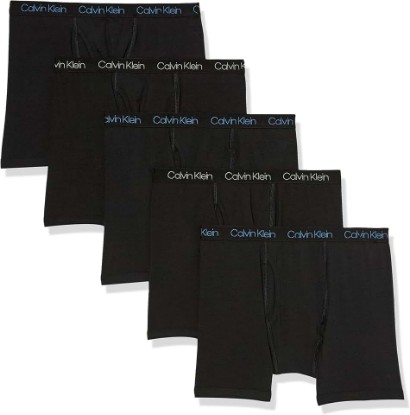 Picture of Calvin Klein Kids Boys' Modern Cotton Boxer Brief Underwear 5-Pack