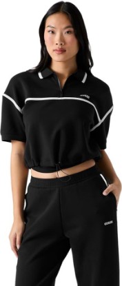 Picture of GUESS Full-zip logo sweatshirt