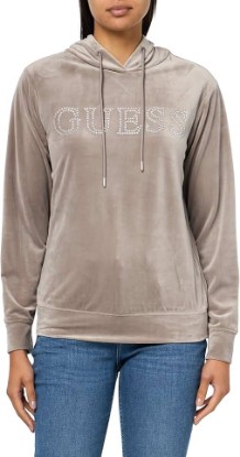 Picture of GUESS Women's Eco Couture Hoodie Sweatshirt