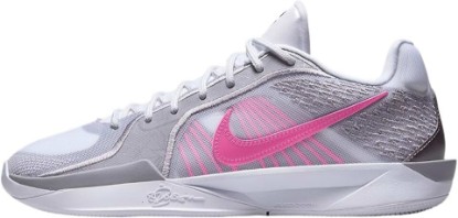 Picture of Nike Sabrina 2 Basketball Shoes (FQ2174-100, White/Cement Grey/Black/Pinksicle) Size 6
