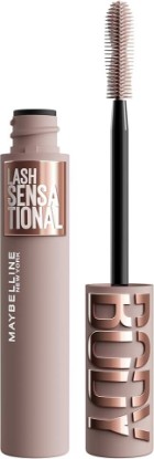 Picture of MAYBELLINE Lash Sensational Body Washable Mascara, Volume and Length Formula for 24HR Lash Lift, Smudge and Clump-Resistant, Blackest Black