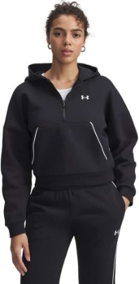 Picture of Under Armour Women's Rival Fleece Piped Half Zip Hoodie