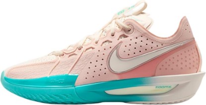 Picture of Nike G.T. Cut 3 Basketball Shoes (DV2913-601, Washed Coral/Dusty Cactus/Metallic Silver/Chalk) Size 9.5