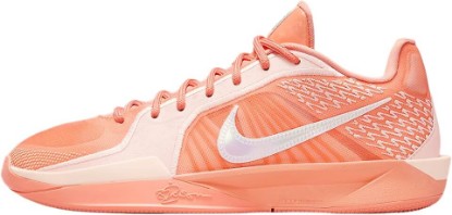 Picture of Nike Sabrina 2 Basketball Shoes (FQ2174-801, Apricot Agate/Washed Coral/Washed Teal/Light Bone) Size 10