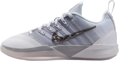 Picture of Nike Sabrina 3 "Me vs. Me Big Kids' Basketball Shoes (White/Wolf Grey/Photon Dust/Metallic Dark Grey)