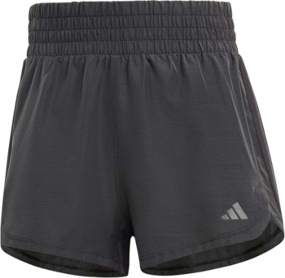 Picture of adidas Womens Pacer Training 3-Stripes Woven High-Rise Shorts