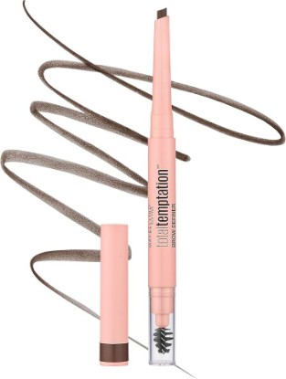 Picture of MAYBELLINE Total Temptation Eyebrow Definer Pencil, Medium Brown, 1 Count