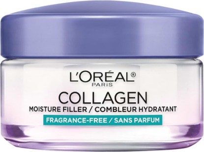 Picture of L'Oreal Paris Collagen Moisture Filler Facial Moisturizer, Anti Aging Face Cream, Non-Greasy Skin Care Formula For Up to 48HR Hydration, 1.7 oz