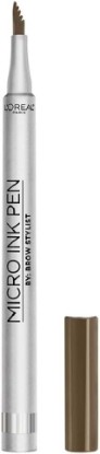 Picture of L'Oreal Paris Micro Ink Pen by Brow Stylist, Longwear Brow Tint, Hair-Like Effect, Up to 48HR Wear, Precision Comb Tip, Brunette, 0.033 fl; oz.