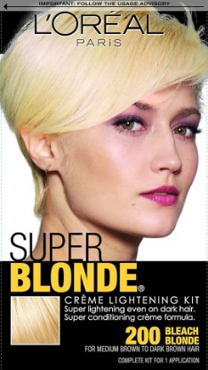 Picture of L'Oreal Paris Super Blonde Creme Lightening Kit, 200 Bleach Blonde