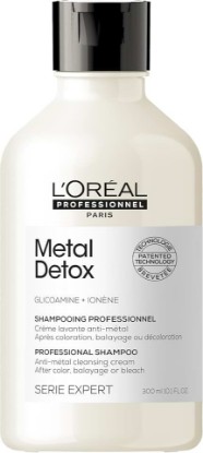 Picture of L'Oréal Professionnel Paris Metal Detox Shampoo - Sulfate-Free Anti-Breakage Shampoo For Damaged or Color-Treated Hair, Detoxifies, Prevents Damage & Prolongs Hair Color