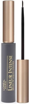 Picture of L'Oreal Paris Makeup Lineur Intense Brush Tip Liquid Eyeliner, Black, 0.24 fl oz.