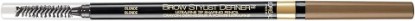 Picture of L'Oreal Paris Makeup Brow Stylist Definer Waterproof Eyebrow Pencil, Ultra-Fine Mechanical Pencil, Draws Tiny Brow Hairs and Fills in Sparse Areas and Gaps, Brunette, 0.003 Ounce (Pack of 2)