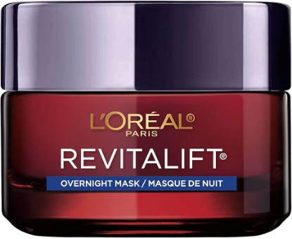 Picture of L'Oreal Paris Revitalift Triple Power Anti-Aging Overnight Mask, Pro Retinol, Hyaluronic Acid & Vitamin C, Reduce Wrinkles 1.7 Oz