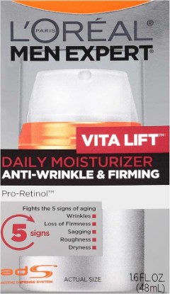 Picture of L'Oreal Paris Men Expert Vitalift Anti-Wrinkle & Firming Face Moisturizer with Pro-Retinol, 1.6 oz