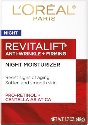 Picture of L'Oreal Paris RevitaLift Anti-Wrinkle Firming Night Cream, 1.7 Ounces Single pack