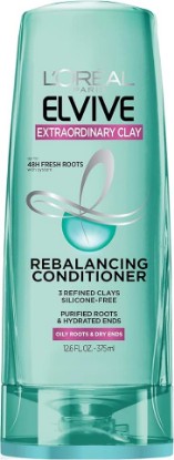 Picture of L'Oreal Paris Elvive Extraordinary Clay Rebalancing Conditioner, 12.6 fl; oz; (Packaging May Vary)
