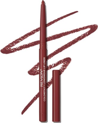 Picture of REVLON Colorstay Lip Liner Makeup with Built-In Sharpener, Longwear Rich Colors, Smooth Application, 640 Raisin, 0.01 oz